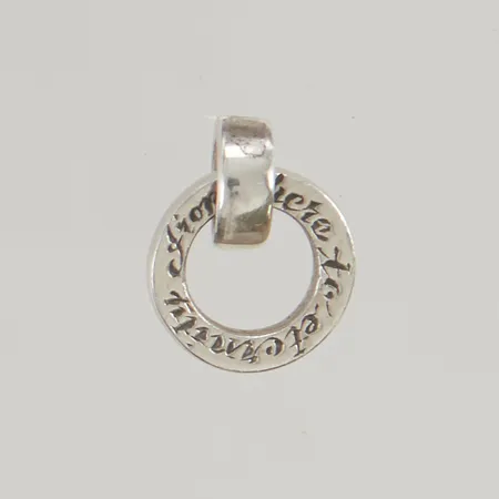 Hänge Efva Attling "Amor Vincit Omnia" 14mm 925/1000 Silver 2,4g.