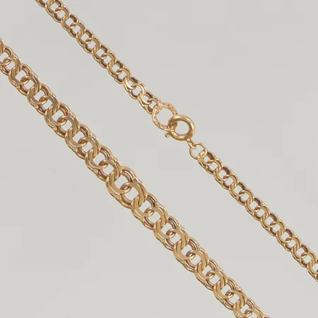Collier Bismarck 44cm bredd 3-5mm 18K 9,8g.