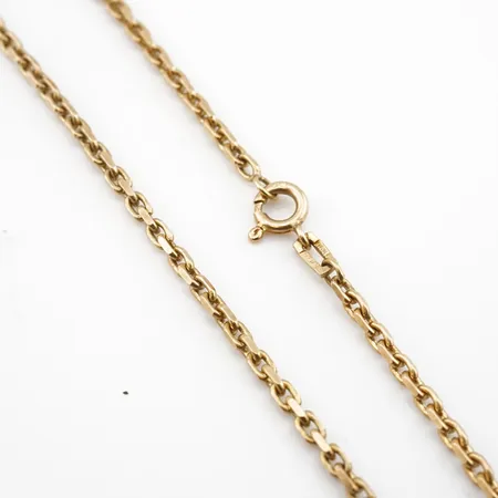 Halskedja, ankar, 70cm, bredd 2,5mm, 18k Vikt: 17,3 g