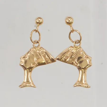 Örhängen "Nefertiti" 24mm 18K 1,4g.