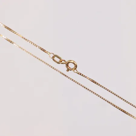 Kedja Venezia 45cm bredd 1mm GHA 18K Vikt: 2,5 g