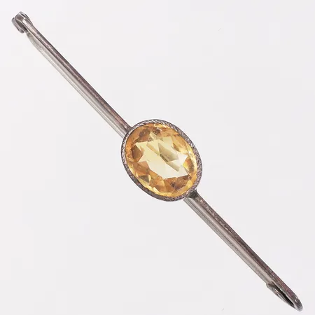Broscg med sten ca 61x10,4mm silver 830/1000 Vikt: 3,4 g