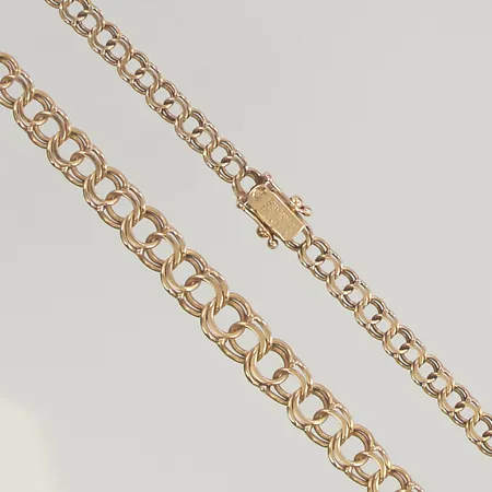 Collier Bismarck 45cm bredd 4-6mm 18K 16,8g.