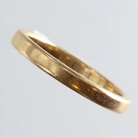 Ring slät stl:16¾ bredd 2,5mm ingen gravyr 18K Vikt: 3 g