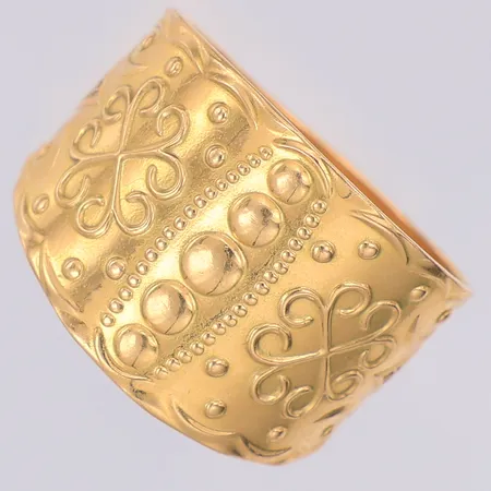 Ring Norrbotten Peterson stl:17, 18K Vikt: 5,2 g