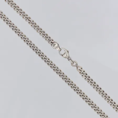 Kedja Pansar längd 51cm bredd 4,4mm, saknar ögla, 925/1000 silver Vikt: 24,3 g
