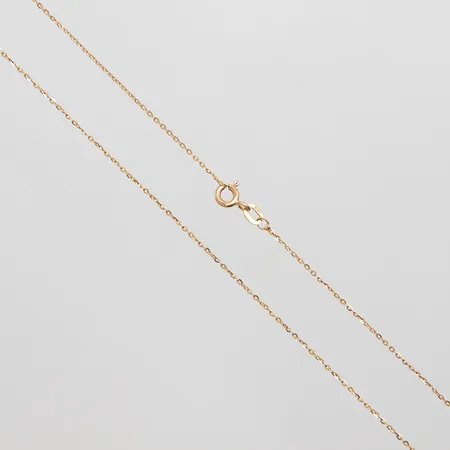Kedja Ankar längd: 45,1cm, bredd: 1mm, GHA, 18K Vikt: 1,2 g på auktion i City hos Pantbanken Sverige