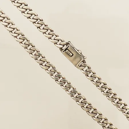 Kedja Pansar längd 52cm bredd 7,3mm silver 925/1000 Vikt: 67,6 g