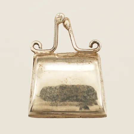 Hänge handväska 28x21mm öppningsbar silver 925/1000 Vikt: 5,1 g