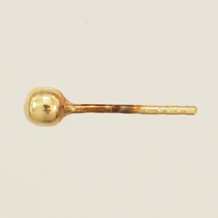 Udda örhänge Ø2,8mm saknar snurrebuss 18K Vikt: 0,1 g