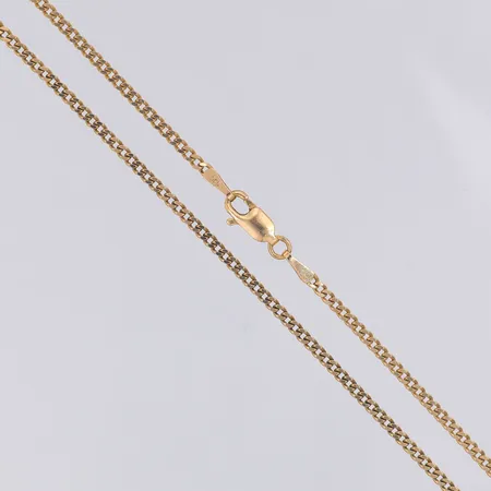 Kedja Pansar längd 47,5cm bredd 2mm, 14K Vikt: 6,2 g