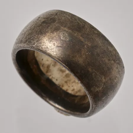 Ring, stl:17½, bredd 11mm, Rauff, 925/1000 silver, 16,43g.