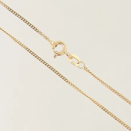 Kedja Pansar GHA längd 40,5cm bredd 1,2mm 18K Vikt: 2,5 g