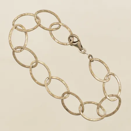 Armband längd 20cm bredd 11mm silver 925/1000 Vikt: 6,3 g