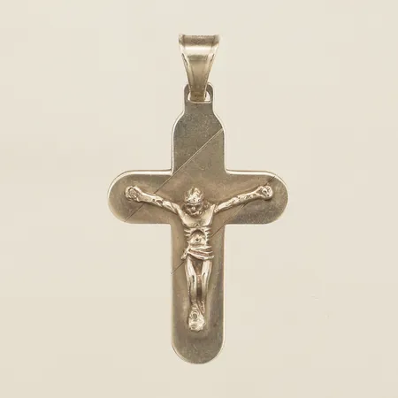 Hänge krucifix längd 45mm bredd 25mm Italy silver 925/1000 Vikt: 5,3 g