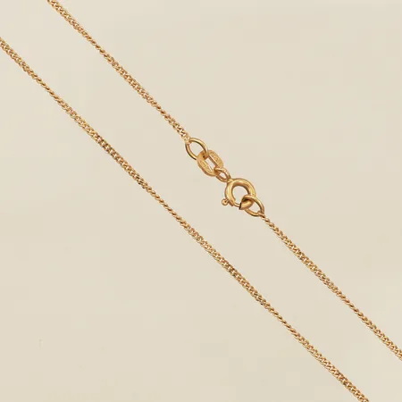 Kedja Pansar längd 40cm bredd 1,2mm Balestra 18K Vikt: 2,4 g