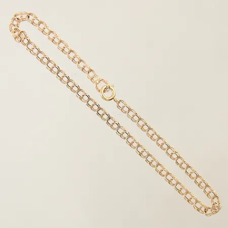 Armband Bismarck längd 18cm bredd 3mm 18K Vikt: 2,3 g