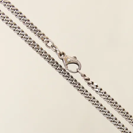 Kedja Pansar Balestra längd 46cm bredd 4mm silver 925/1000 Vikt: 20,4 g på auktion i Solna hos Pantbanken Sverige