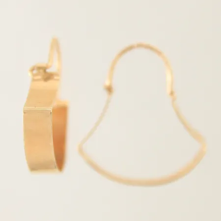 Örhängen 25x4,7mm 18K Vikt: 3,3 g