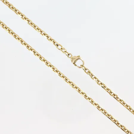 Kedja Ankar Balestra längd 61,5cm bredd 3mm 18K. Vikt: 32 g