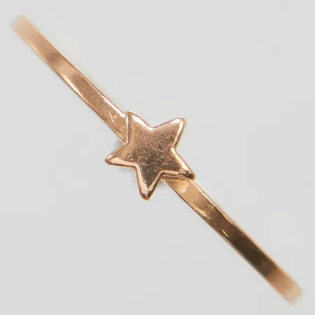 Ring stjärna Isabel Lennse stl:17½, bredd 1-4mm, 14K Vikt: 1 g