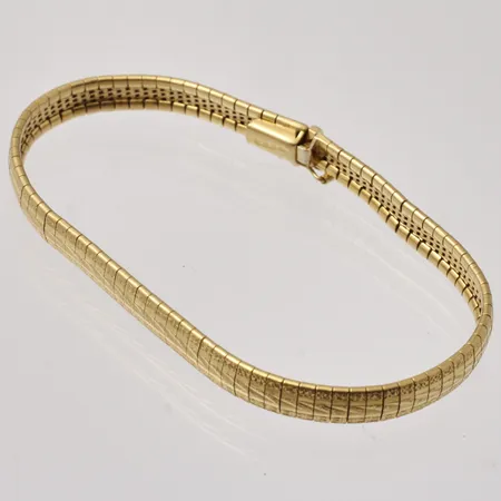 Armband 19cm bredd 5,9mm, 18K 17,68g.