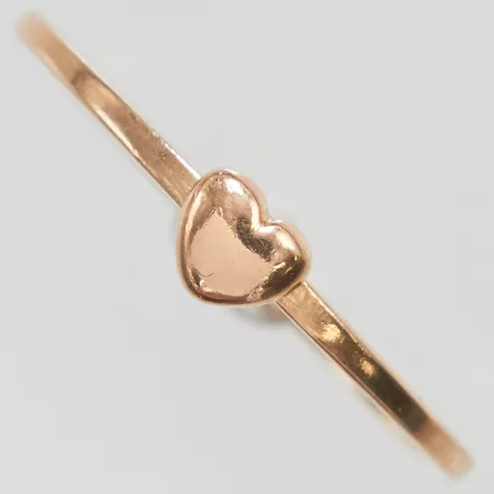 Ring hjärta Isabel Lennse stl:16½, bredd 1-3,5mm, 14K Vikt: 1,1g Vikt: 1,1 g