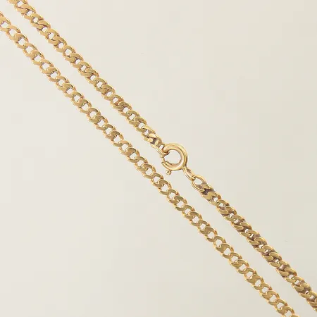 Kedja Pansar längd 37,5cm bredd 3mm 18K Vikt: 7,2 g