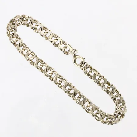 Armband Bismarck längd:19,3cm, bredd: 7mm, 925/1000 silver Vikt: 10,6 g