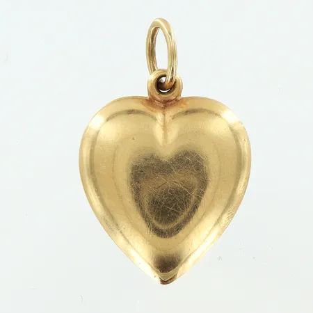 Hänge hjärta 20x12mm 18K Vikt: 0,9 g