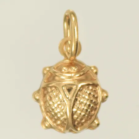 Hänge insekt, 20x11mm inklusive hängöglan, 18K Vikt: 1,2 g