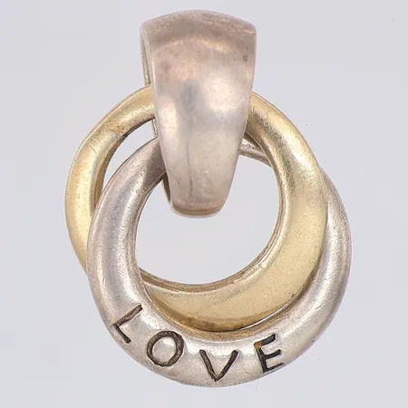 Hänge Love 26mm, 925/1000 silver Vikt: 6,4 g