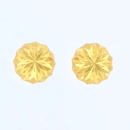Örhängen med mönster Ø5,5mm 18K Vikt: 0,6 g