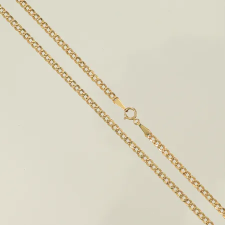 Halskedja pansar, 51cm, bredd 2,4mm, 18K Vikt: 2,5 g