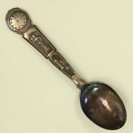 Dopsked, 14,5cm gravyr, Silver 830/1000 Vikt: 28,9 g