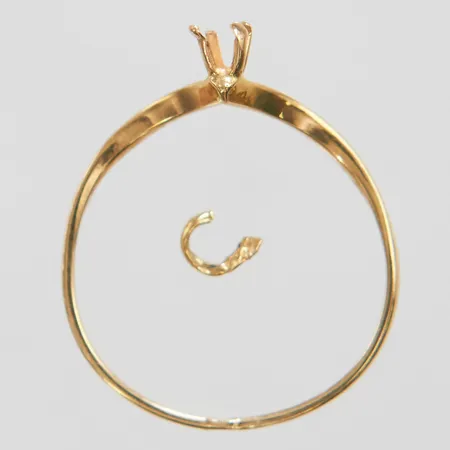 Diverse guld skadat 18K Vikt: 0,8 g