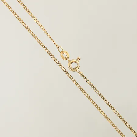 Kedja Pansar längd 44,5cm bredd 1,4mm 18K Vikt: 3,4 g