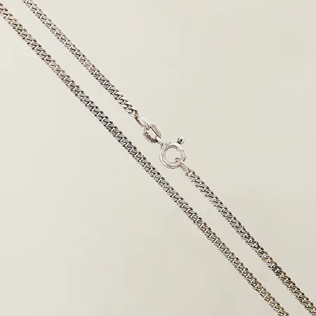 Kedja Pansar Balestra längd 50cm bredd 2,1mm silver 925/1000 Vikt: 5,9 g på auktion i Solna hos Pantbanken Sverige