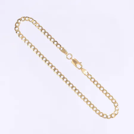 Armband Pansar 19cm, bredd 3mm 18K Vikt: 3,7 g