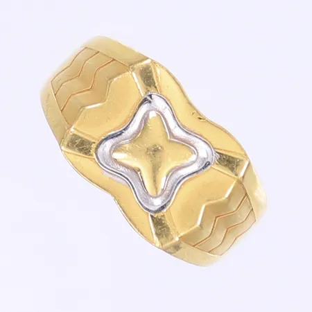 Klackring stl:19½, bredd 4-11mm, 22K Vikt: 4 g