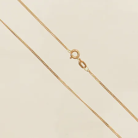Kedja Pansar längd 50cm bredd 1,2mm GHA 18K Vikt: 3 g
