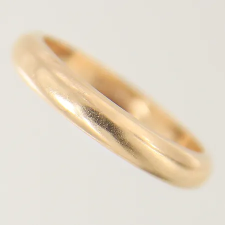 Ring slät stl:17¼ bredd 3,4mm 18K Vikt: 4,5 g