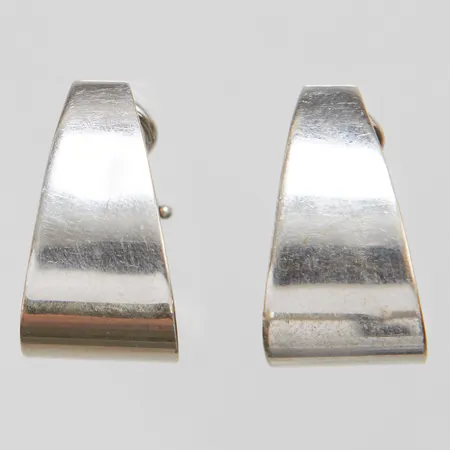 Örhängen 28x10mm vitguld 18K Vikt: 5 g