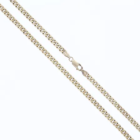 Kedja Pansar längd: 46cm, bredd: 5mm, 925/1000 silver Vikt: 26,8 g