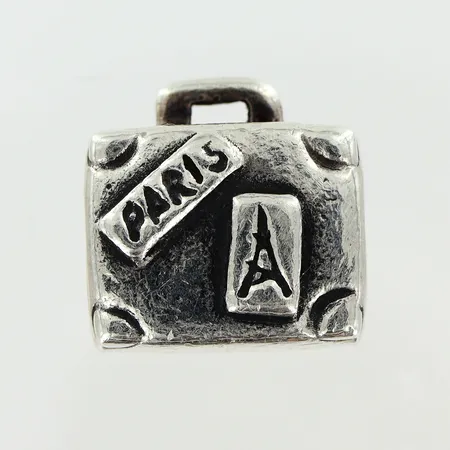 Berlock Pandora 10x6mm, resväska, ALE silver 925/1000 Vikt: 4,5 g