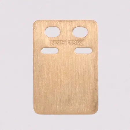 Hänge namnbricka längd 2cm 18K Vikt: 1 g