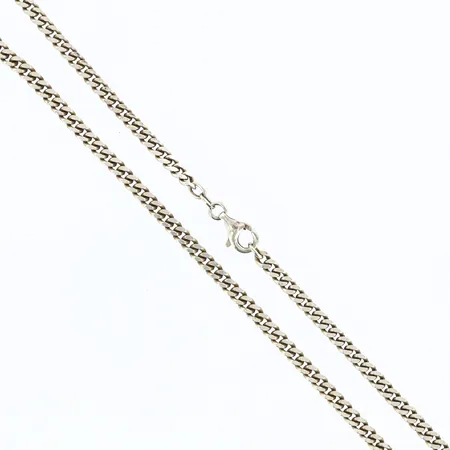 Kedja Pansar GHA längd: 50cm, bredd: 4mm, 925/1000 silver Vikt: 22,4 g