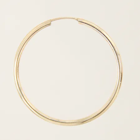 Udda örhänge creol Ø22mm bredd 1,5mm 9K Vikt: 0,4 g