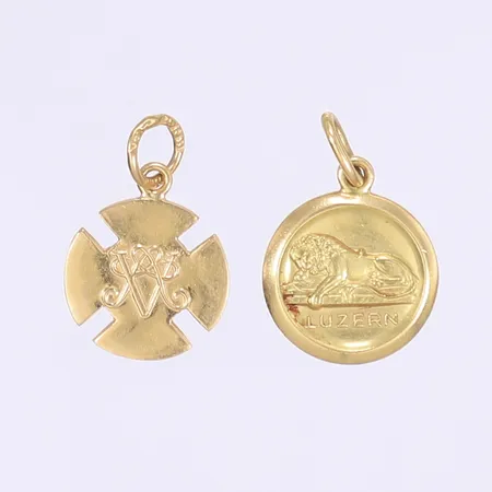 Diverse defekt guld 18K Vikt: 2,9 g