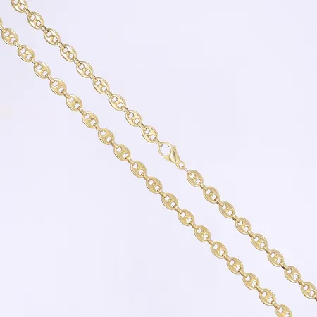 Halskedja Marina 78cm, bredd 6mm, 18K Vikt: 66 g